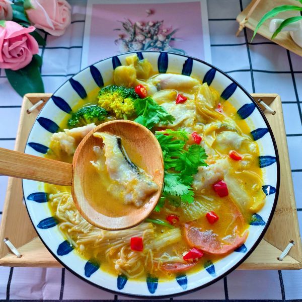 金汤酸菜鱼做法分享