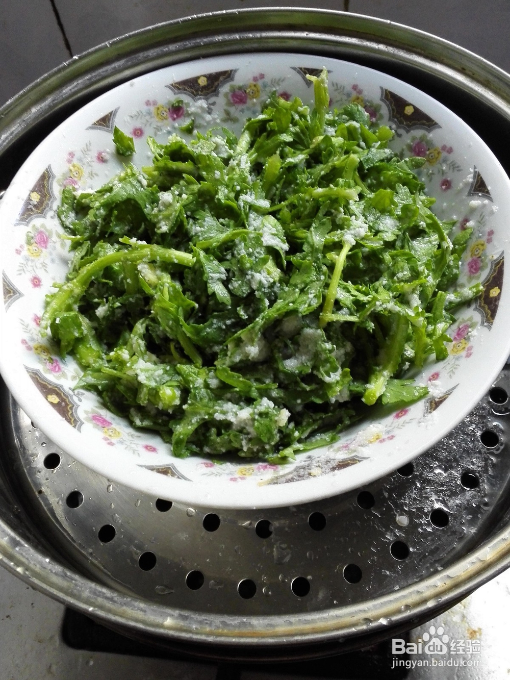 怎样做蒸茼蒿？