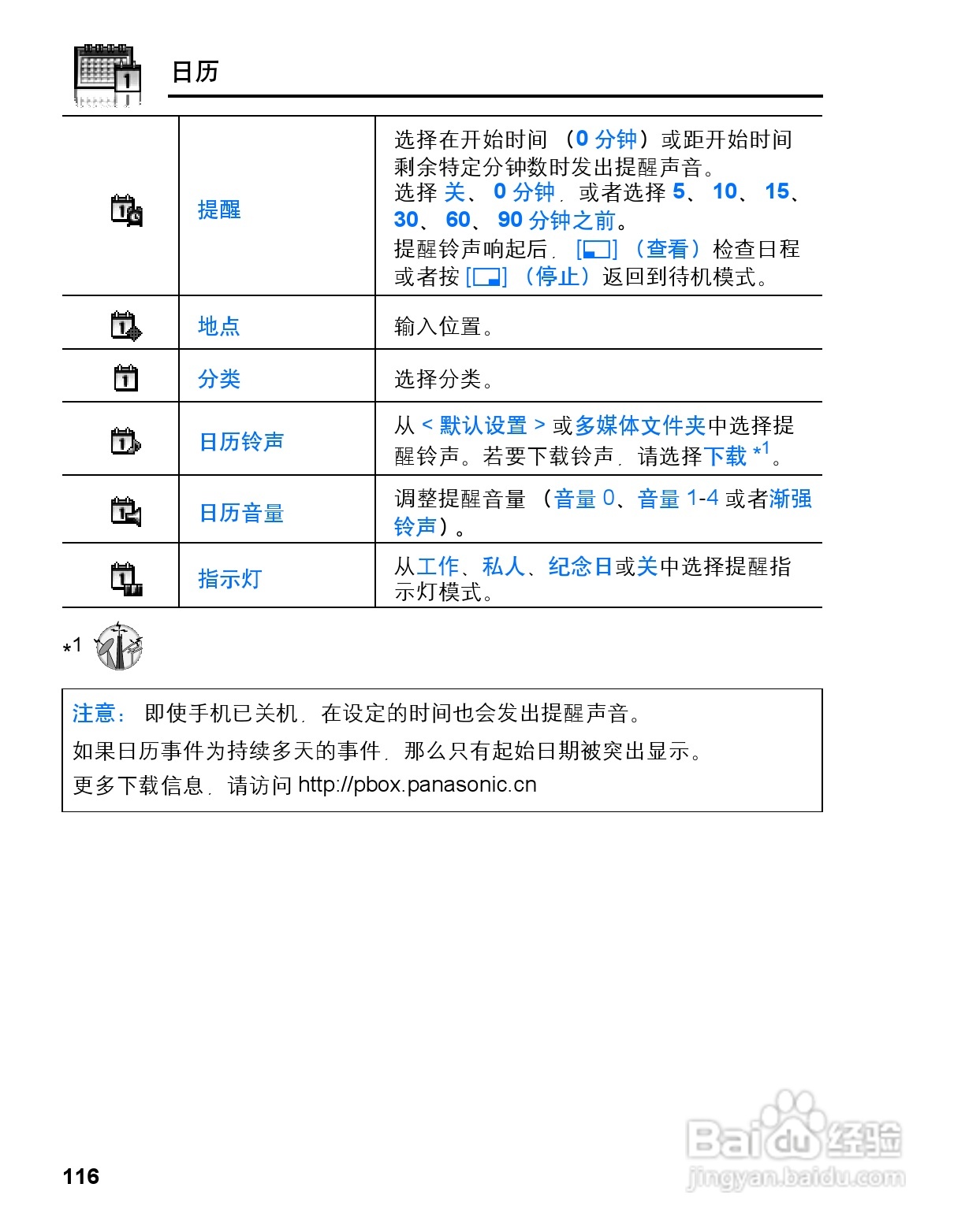 松下vs3手机使用说明书:[12]