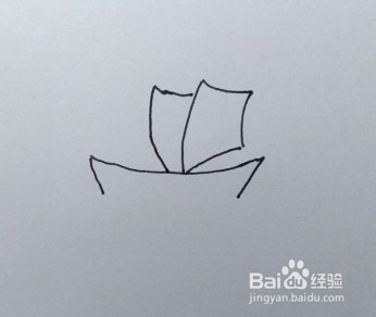 简笔画：帆船（亲子简笔画、儿童简笔画）