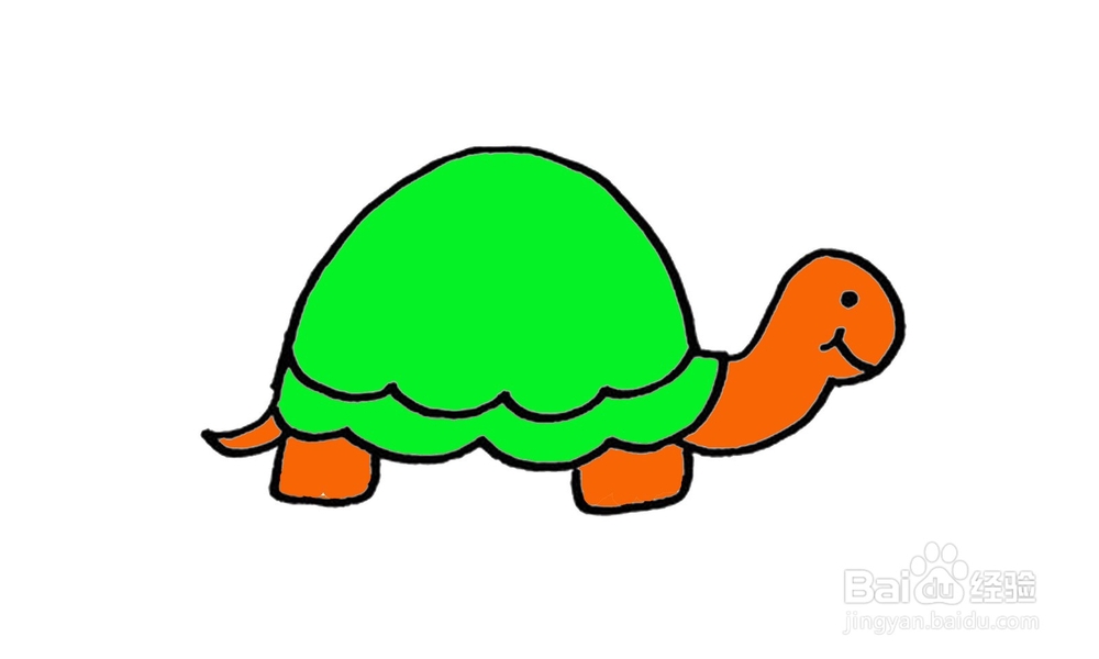 如何画一个小乌龟？