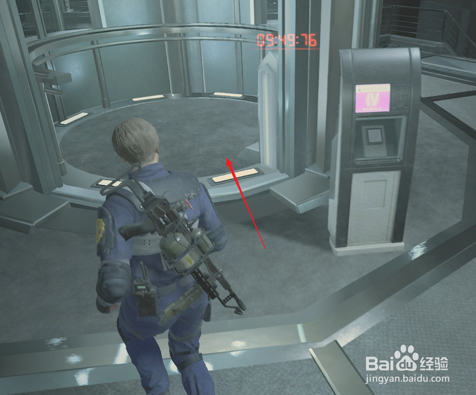 生化2重制版里昂里关攻略74:到达最后一处存档点