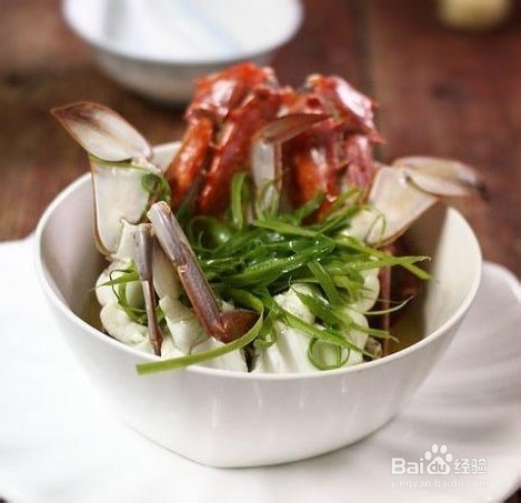 教你如何做葱油倒立蟹