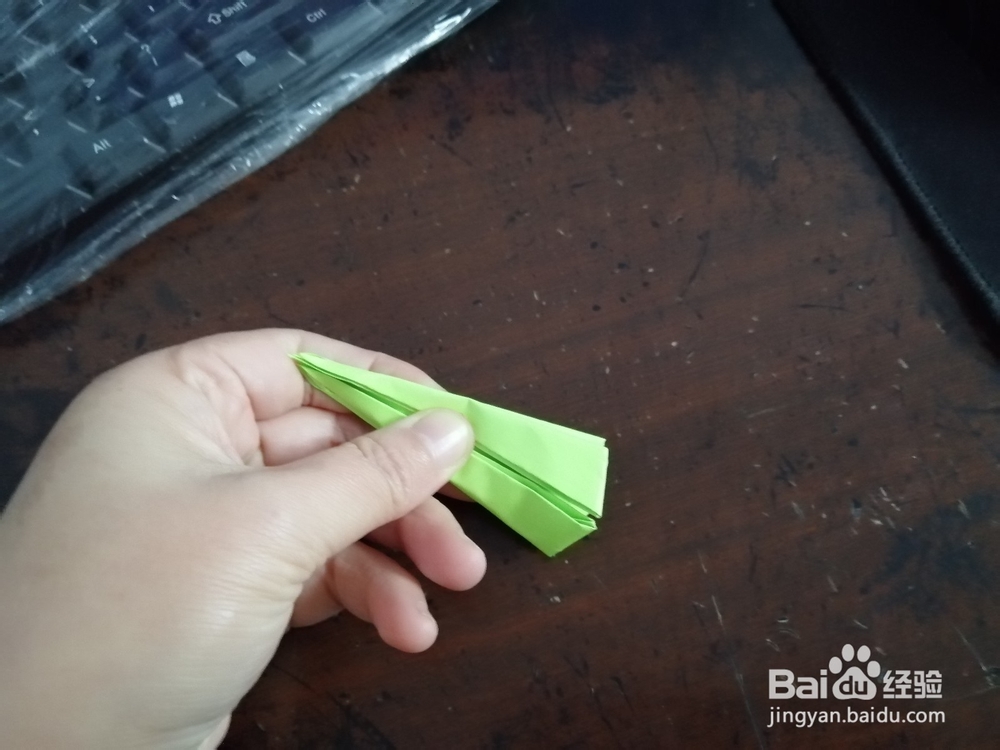 手工折纸之小绿蛇怎么折