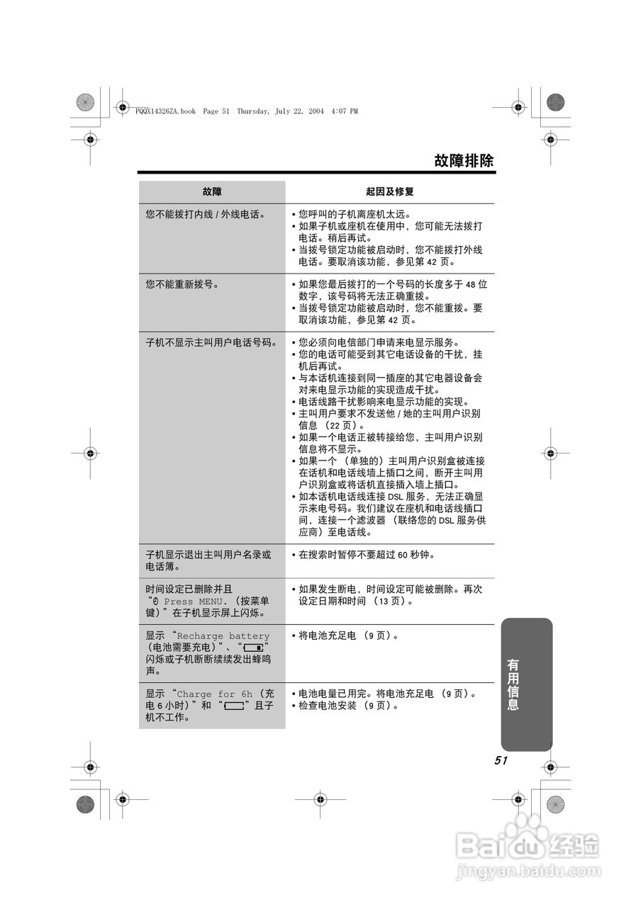 松下无绳电话KX-TG2369CN使用说明书:[6]
