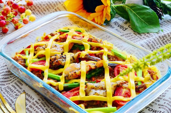 芝士焗千层牛肉土豆泥