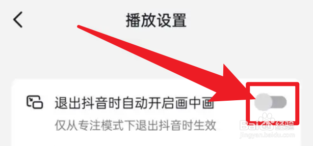 抖音极速版如何停用画中画功能