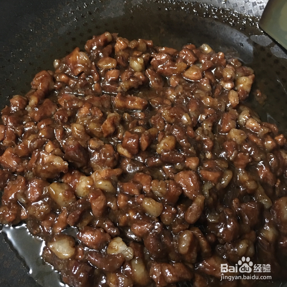 香气满满的叉烧馅