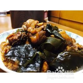 海带根炖鸡翅根