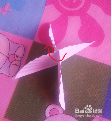 手工折纸之旋转翅膀的折法