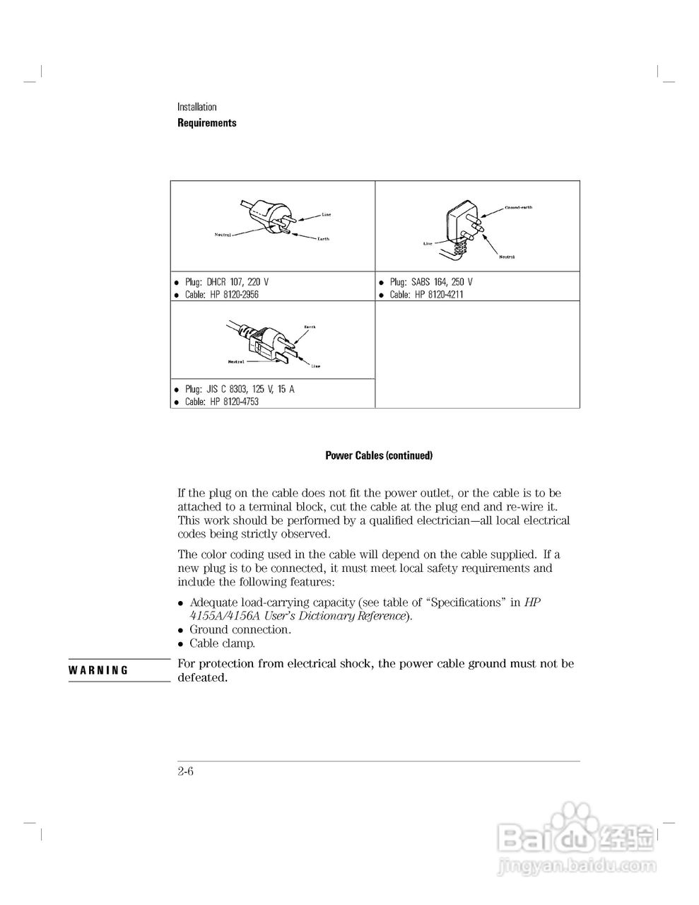 HP 4155A分析仪用户使用手册:[6]