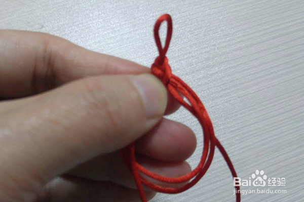 中国结之琵琶结的编织图解