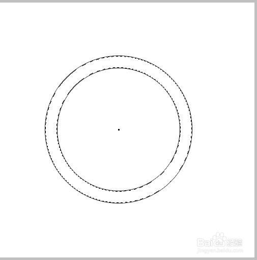 怎样用PS画一个圆环？