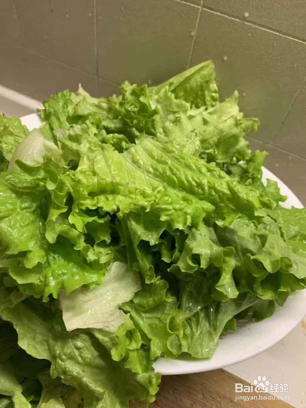 简单易学的耗油生菜