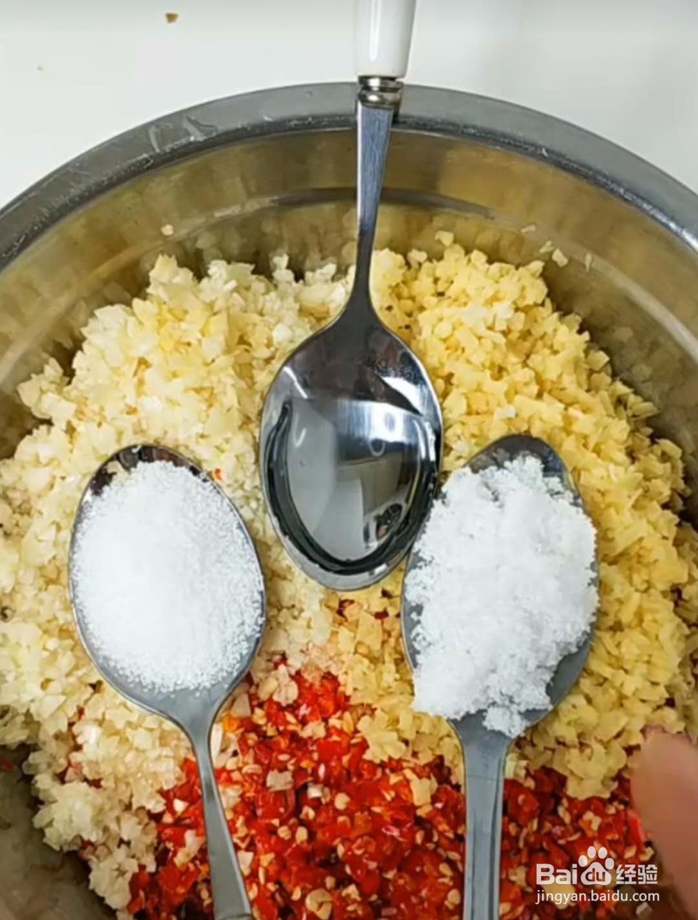 自己在家做蒜蓉辣酱