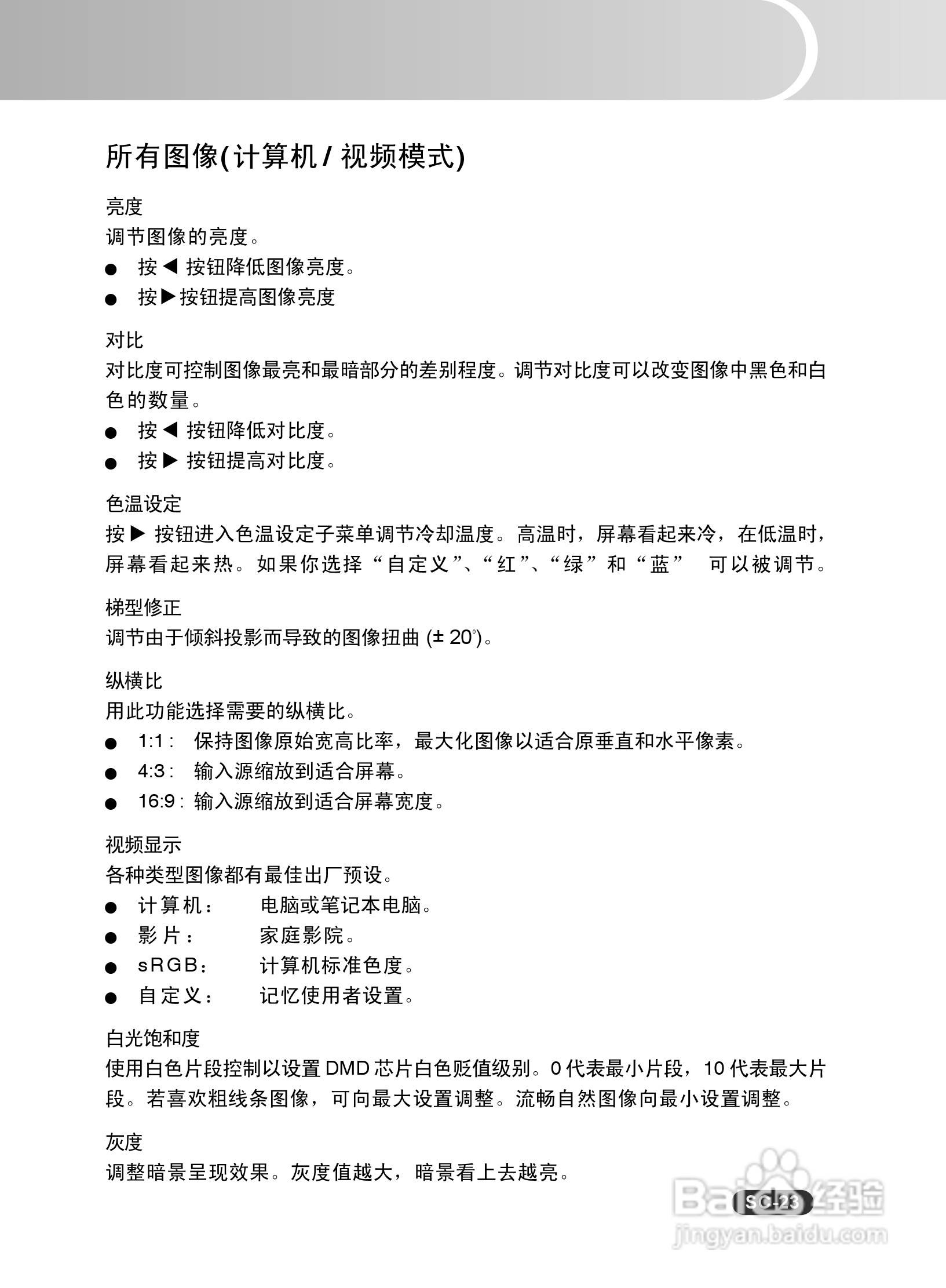 EIKI爱其 EIP-X320投影机说明书:[3]