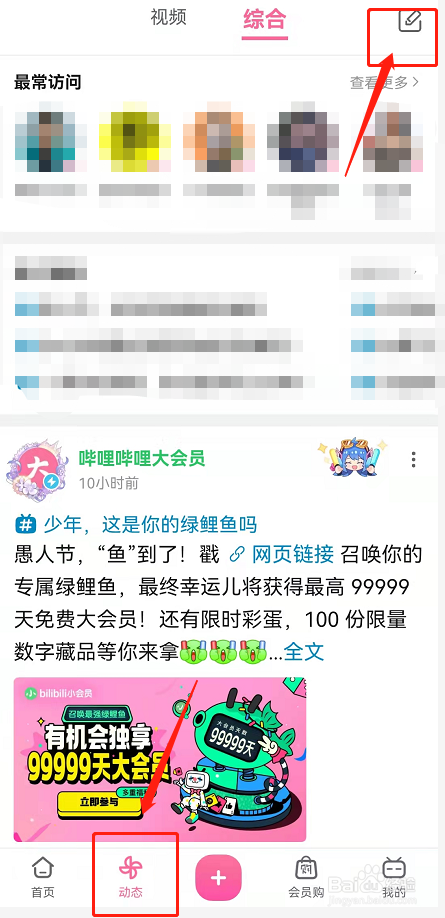 b站年度小会员绿色名字表情在哪里设置