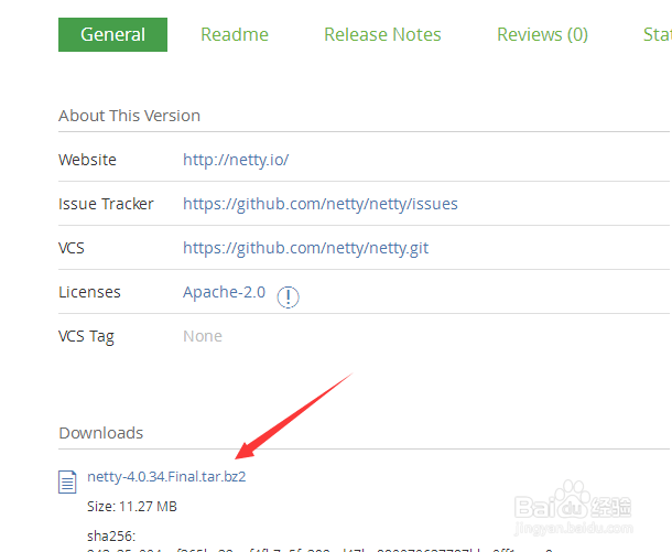 netty官网下载教程