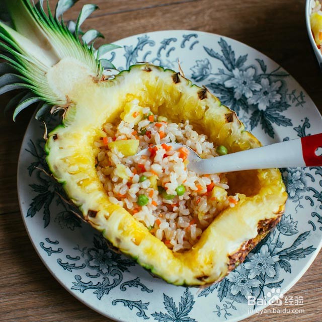 减脂餐之菠萝炒饭