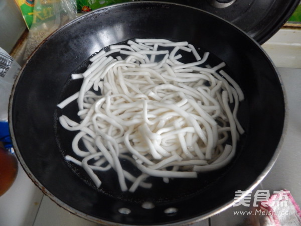 肉丝凉拌土豆粉