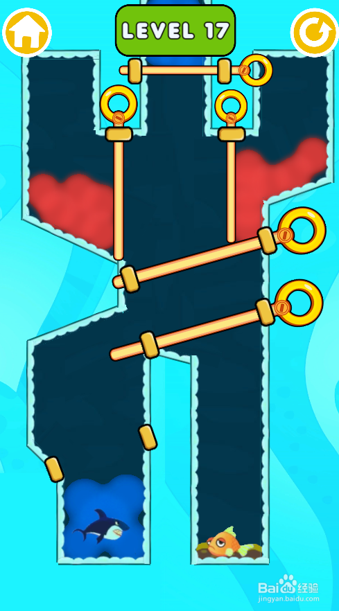 如何营救小金鱼（Level 17）