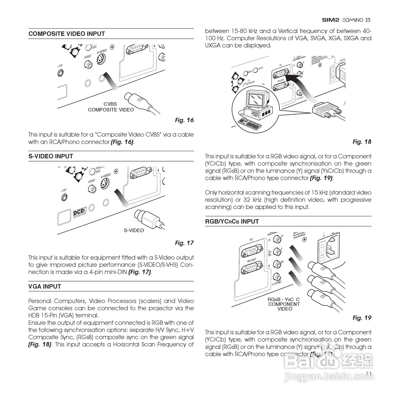 SIM2 DOMINO 35投影机说明书:[2]