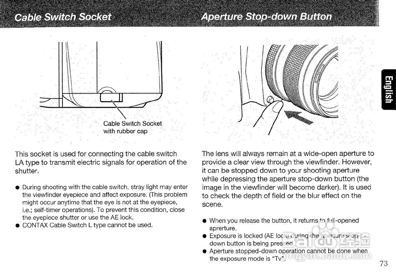 CONTAX 645数码相机说明书:[8]