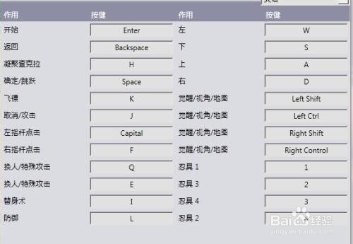火影忍者究极风暴3（电脑）如何设置按键