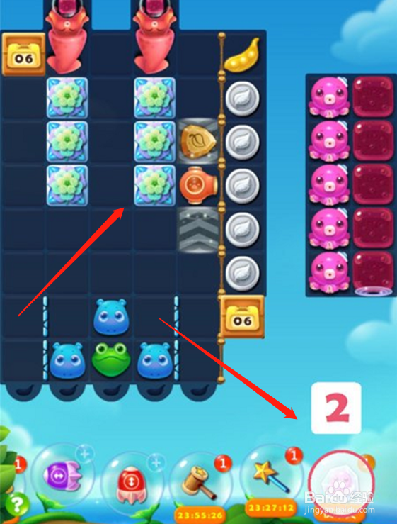 开心消消乐隐藏关卡514通关攻略