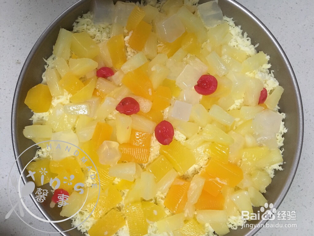 详细教你做水果披萨