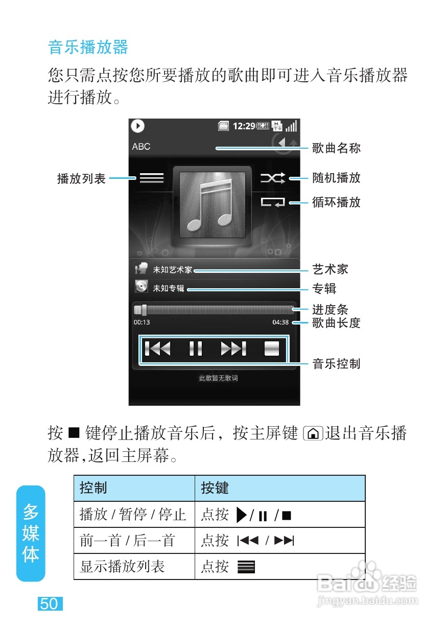 摩托罗拉MT710手机使用说明书:[6]