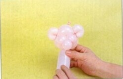 魔法气球造型教程系列之：[14]猪宝贝