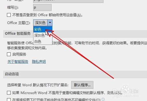 word2019菜单栏变成灰色的了怎么样修改主题