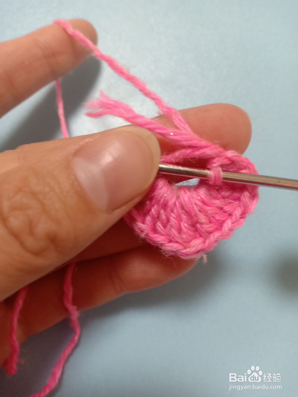 猫爪手套编织教程