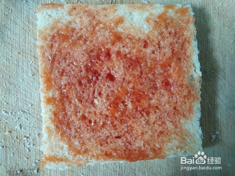 脆皮奶酪茄汁炸土司，不浪费土司边的做法