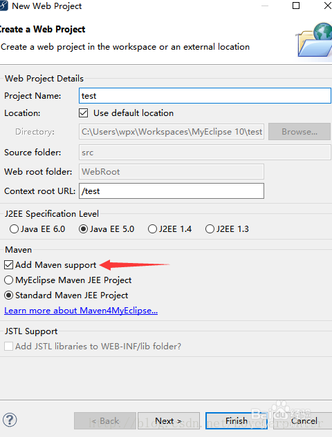 图解MyEclipse整合构建工具maven