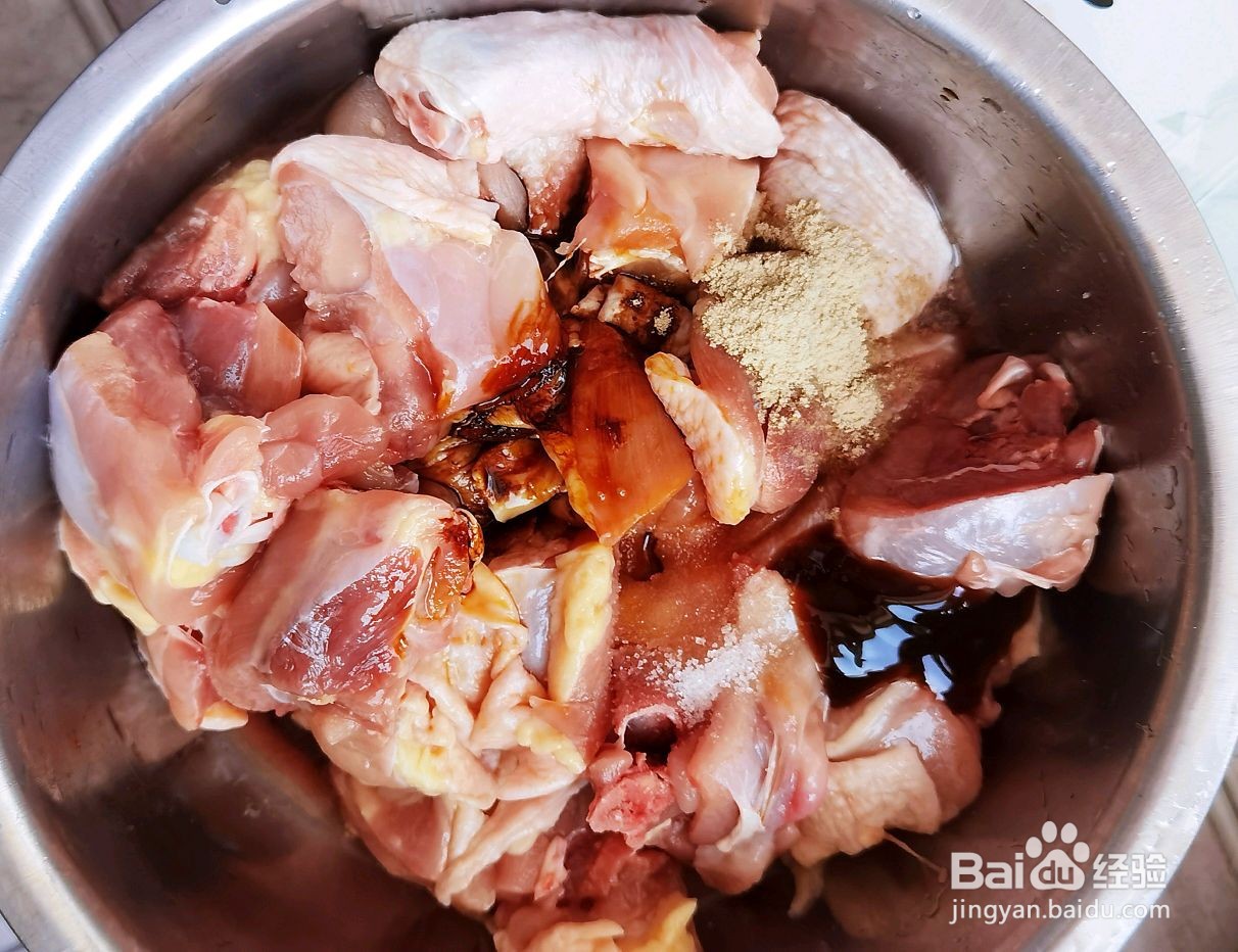 葱油焖鸡的做法
