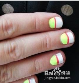 霓虹美甲教程