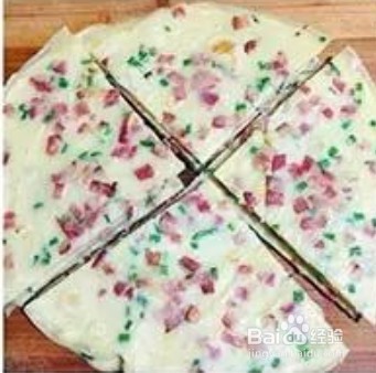 培根香葱鸡蛋饼的家庭做法