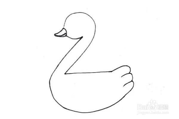 “大黄鸭”怎么画