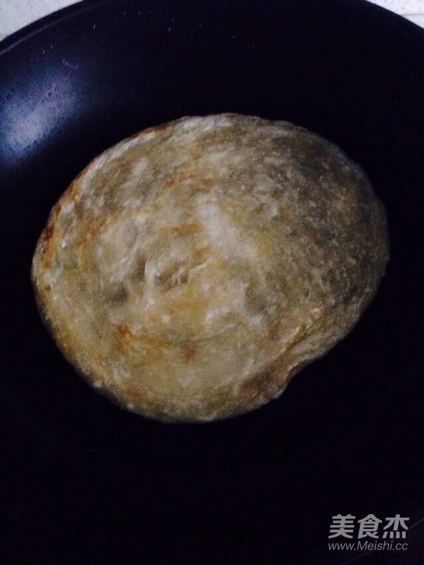 麻辣鸡蛋火腿手抓饼