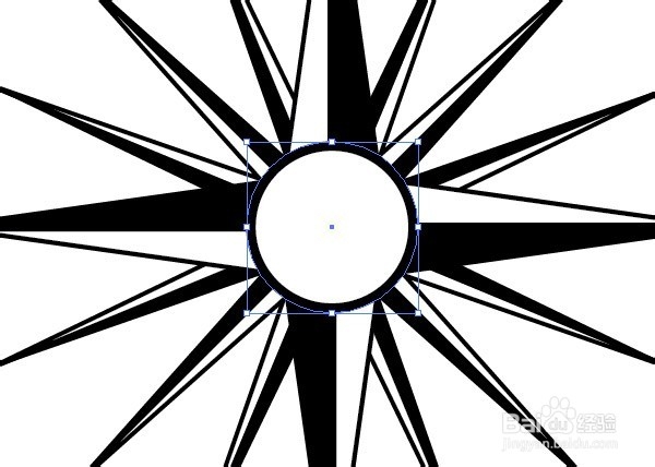 怎么用Illustrator设计一个华丽的罗盘