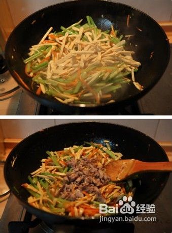 养生健康又鲜美---芹菜肉丝小炒