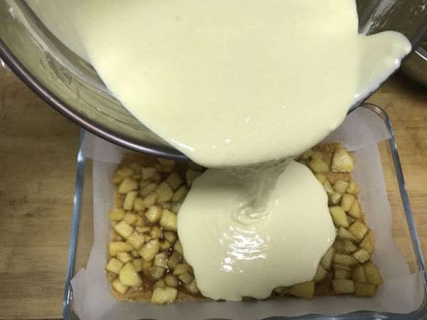 苹果乳酪蛋糕棒