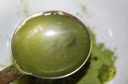 好吃的抹茶布丁