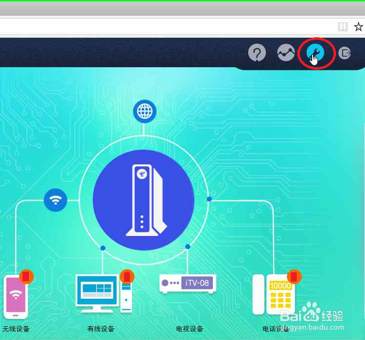 天翼网关恢复出厂设置