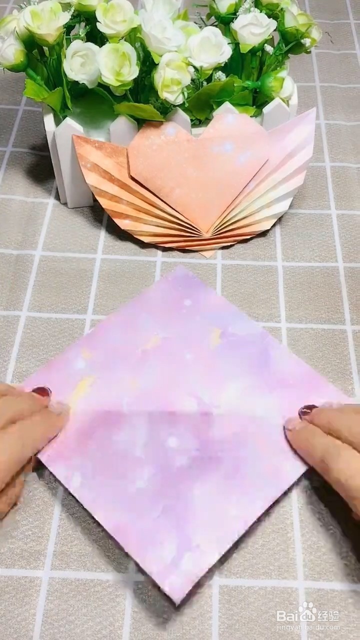 如何用折纸制作天使的翅膀