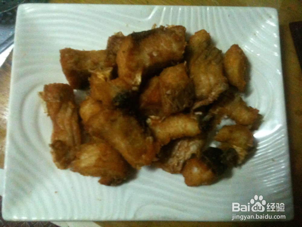 香酥鱼块的做法