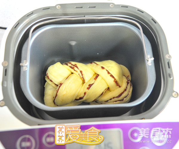 辫子豆沙包的做法