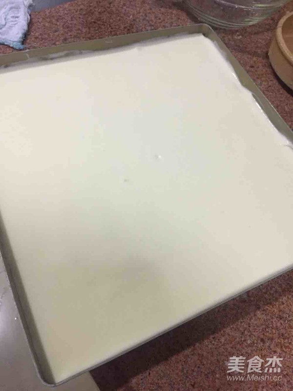 榴莲蛋糕卷的做法